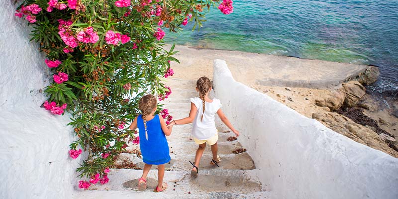 Visiting Greece with Family