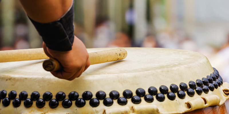Taiko Drumming Lesson, Tokyo