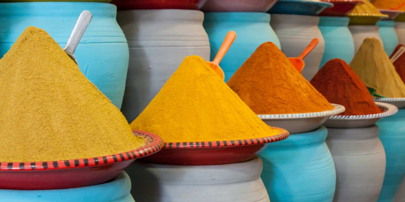 Spices in the medina
