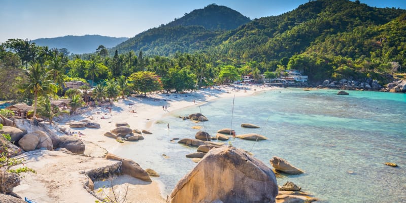 Shoreline on Koh Samui