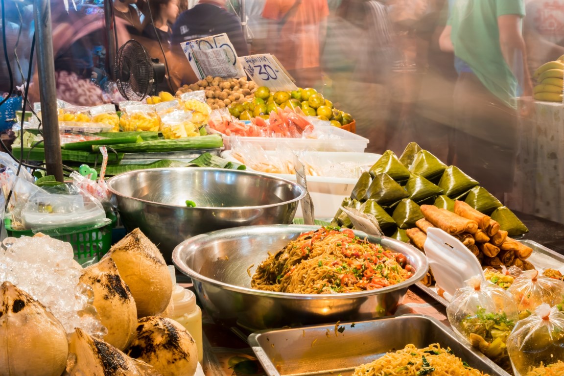 Street food in Chiang Mai Thailand