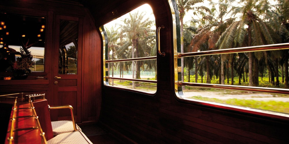 Views from the open-air Observation Car