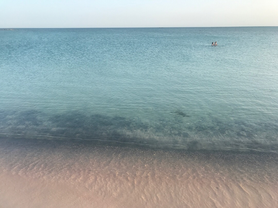 Views across Elafonissi beach