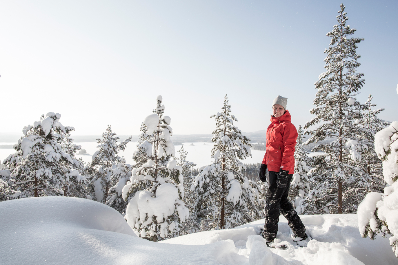 A good jacket will keep you warm in the snow