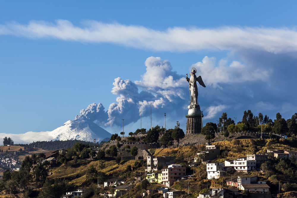 Quito is a fantastic starting point for a holiday in Ecuador